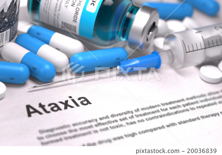 Ataxia Diagnosis. Medical Concept. 20036839