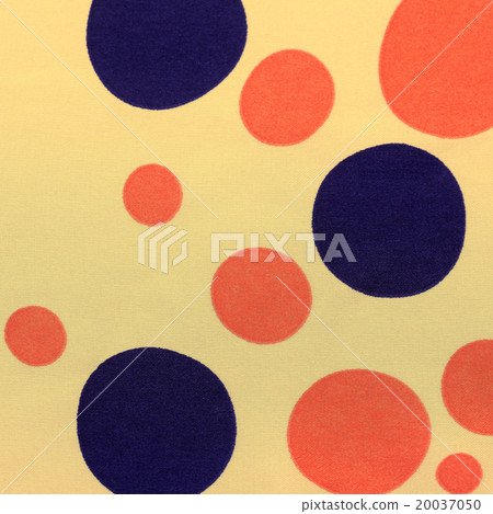 silk background with blue and orange polka dots silk background with blue and orange polka dots 20037050