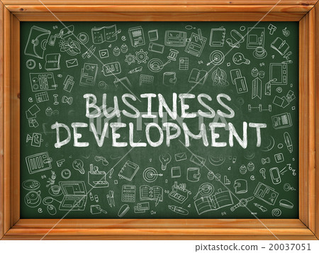 Business Development - Hand Drawn on Green Business Development - Hand Drawn on Green 20037051