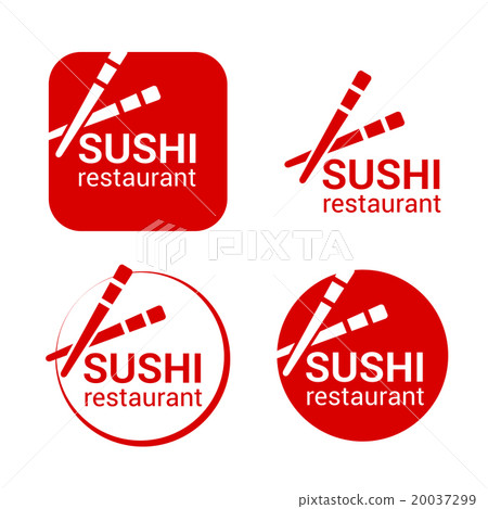 symbol of sushi restaurant 20037299