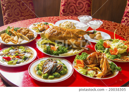 Luxury Chinese cuisine dinner 20038305