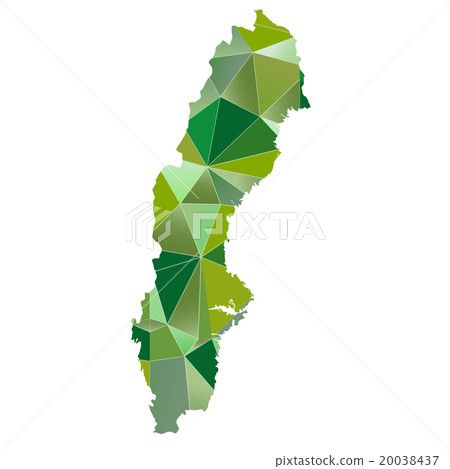 瑞典地圖國家圖標 20038437