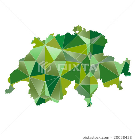 瑞士地圖國家圖標 20038438