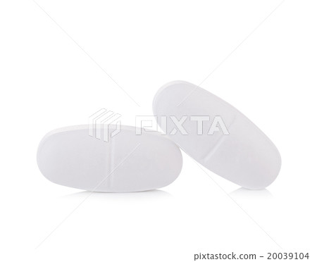 pill on white background 20039104