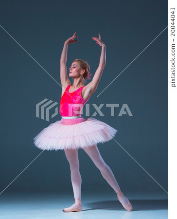 Portrait of the ballerina in ballet pose 20044041