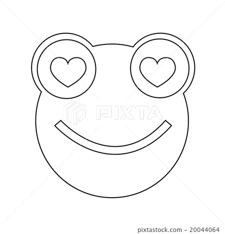 Frog emotion Icon Illustration sign design Frog emotion Icon Illustration sign design 20044064