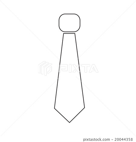 necktie icon Illustration sign design necktie icon Illustration sign design 20044358