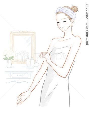 皮膚護理的形象 20045327