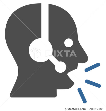 Operator Message Flat Icon 20045485