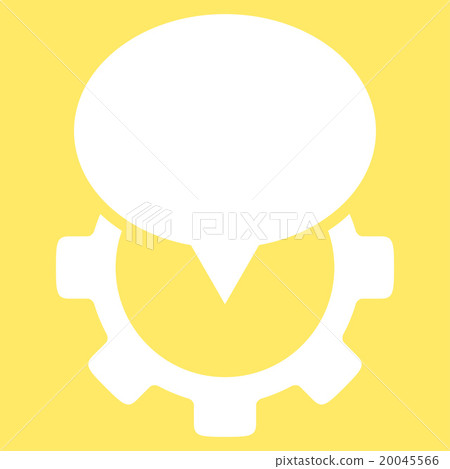 Industry Map Marker Flat Icon 20045566
