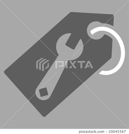 Repair Tag Flat Icon 20045567