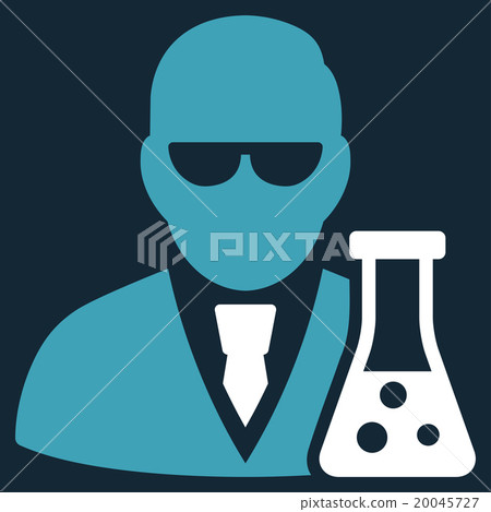 Scientist With Flask Icon Scientist With Flask Icon 20045727