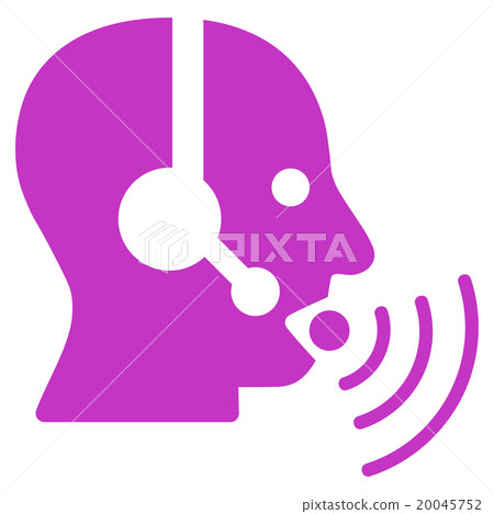 Operator Signal Flat Icon Operator Signal Flat Icon 20045752