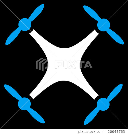 Airdrone Flat Icon Airdrone Flat Icon 20045763
