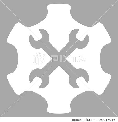 Service Tools Flat Icon 20046046