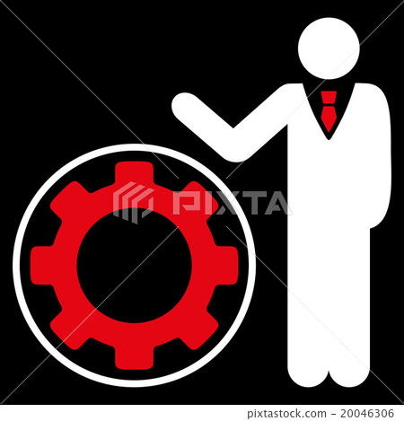 Engineer Flat Icon 20046306