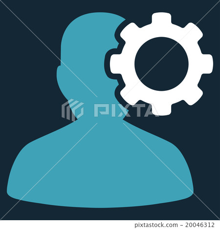 Migraine Flat Icon Migraine Flat Icon 20046312