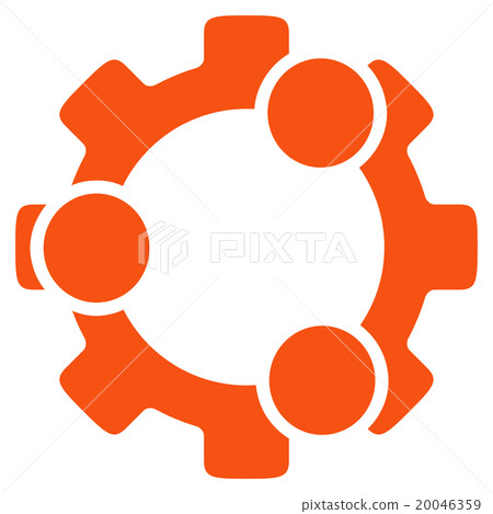 Teamwork Flat Icon 20046359