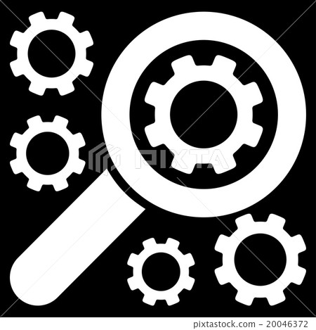 Search Tools Flat Icon Search Tools Flat Icon 20046372