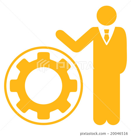 Engineer Flat Icon Engineer Flat Icon 20046516