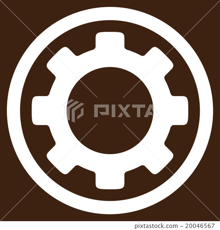 Gear Flat Icon 20046567