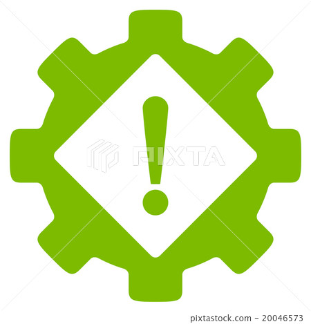 Industry Problem Flat Icon Industry Problem Flat Icon 20046573