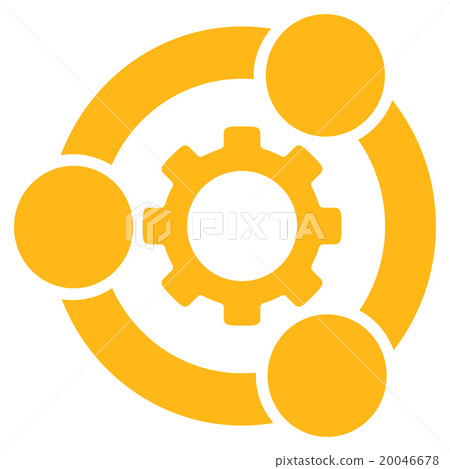 Teamwork Flat Icon 20046678