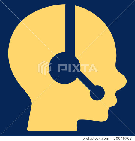 Operator Flat Icon Operator Flat Icon 20046708
