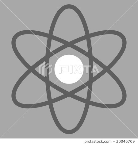 Atom Flat Icon Atom Flat Icon 20046709