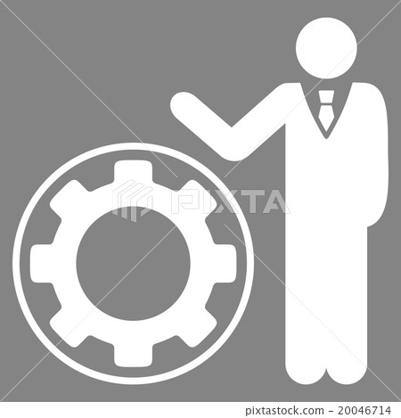 Engineer Flat Icon 20046714