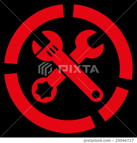 Tools Diagram Flat Icon Tools Diagram Flat Icon 20046727