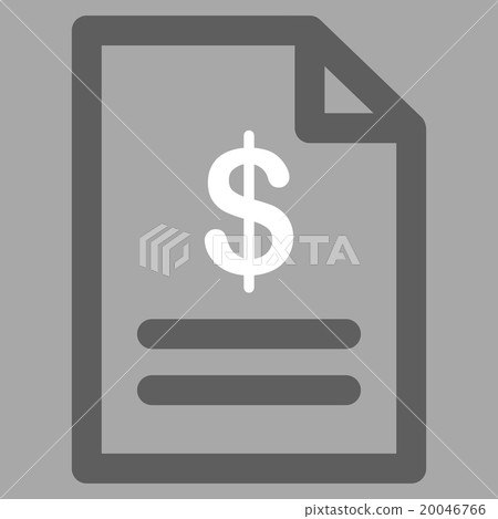 Invoice Flat Icon 20046766