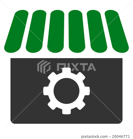 Workshop Flat Icon Workshop Flat Icon 20046771