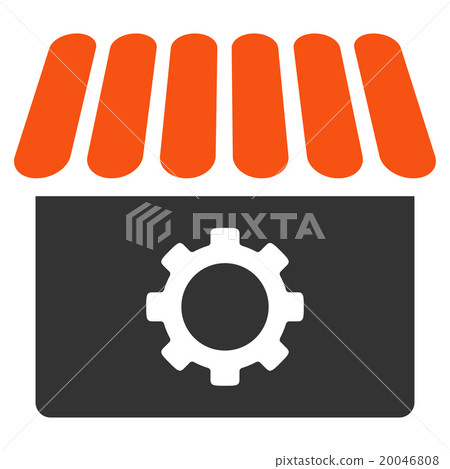 Workshop Flat Icon Workshop Flat Icon 20046808