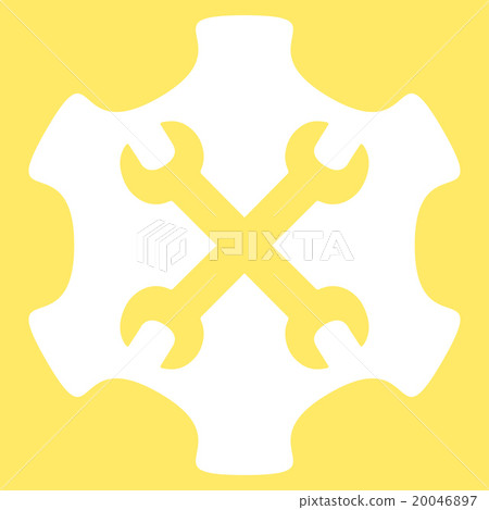 Service Tools Flat Icon Service Tools Flat Icon 20046897