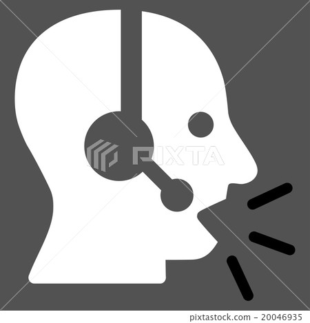 Operator Message Flat Icon 20046935