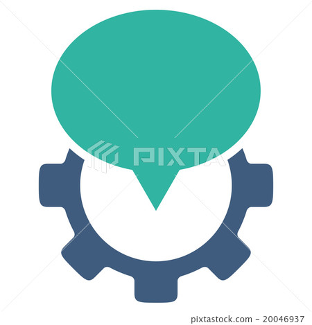 Industry Map Marker Flat Icon Industry Map Marker Flat Icon 20046937