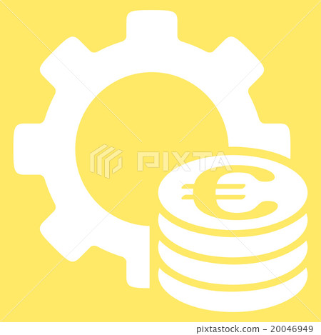 Euro Development Flat Icon Euro Development Flat Icon 20046949