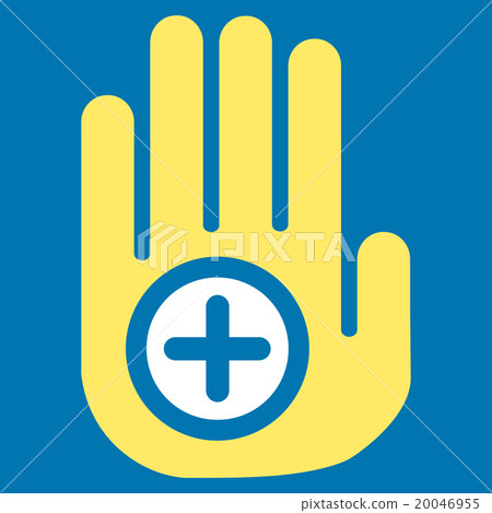 Hand Medical Marker Icon 20046955