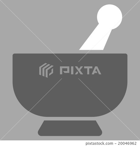 Mortar Flat Icon Mortar Flat Icon 20046962