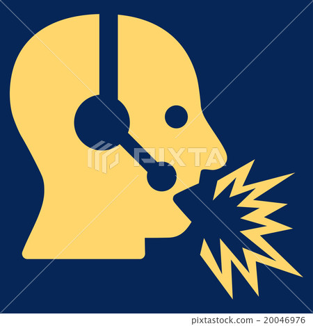 Operator Message Flat Icon 20046976