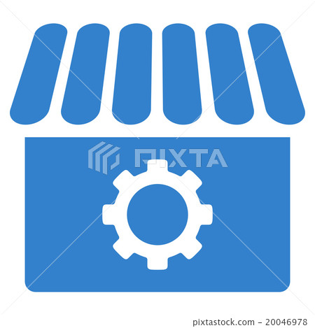 Workshop Flat Icon Workshop Flat Icon 20046978