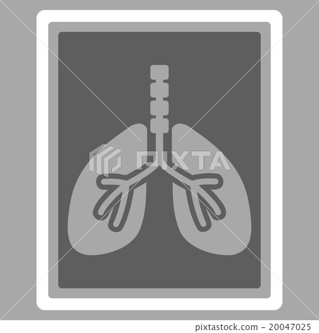 Lungs X-Ray Photo Icon 20047025