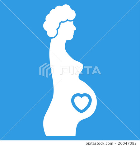 Pregnant Female Icon 20047082