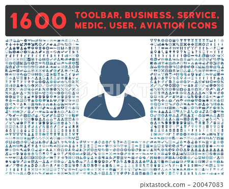 Account Icon With Large Pictogram Collection Account Icon With Large Pictogram Collection 20047083