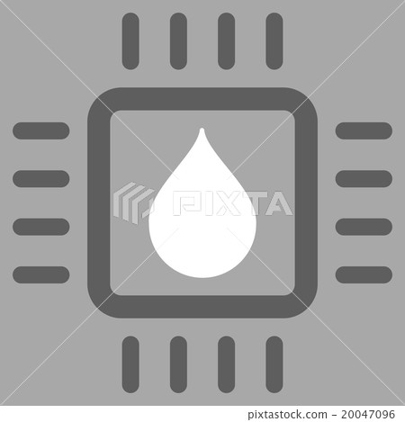 Drop Analysis Chip Icon 20047096