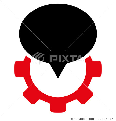 Industry Map Marker Flat Icon 20047447