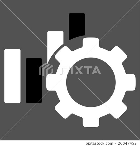 Development Chart Flat Icon 20047452