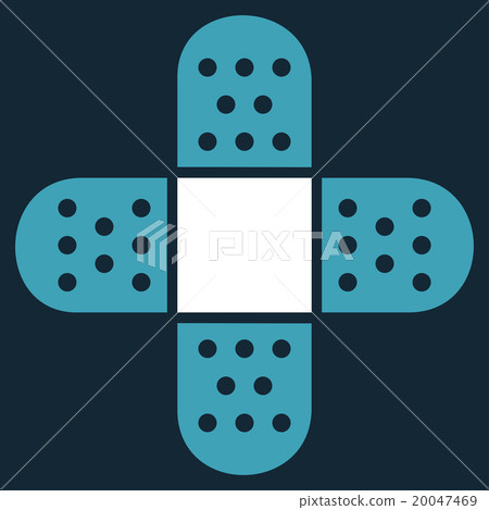 Plaster Flat Icon 20047469