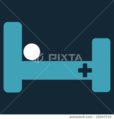 Hospital Bed Icon 20047534